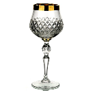 Neman Gold rimmed Crystal Glass series.